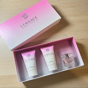 Versace bright crystal perfume set